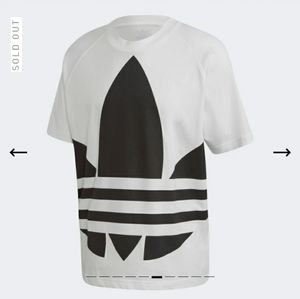 Adidas big trefoil boxy tee XL sold out